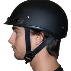 Daytona Skull Cap Helmet Pearl White
